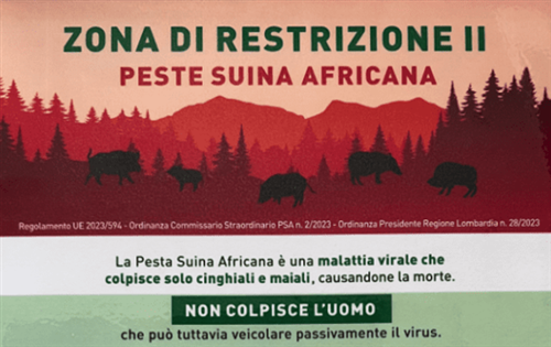 Informativa sulla Peste Suina Africana