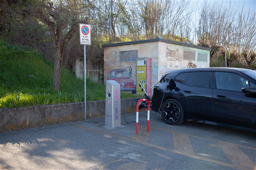 Stazione di ricarica veicoli elettrici | Fontanile (via Roma)